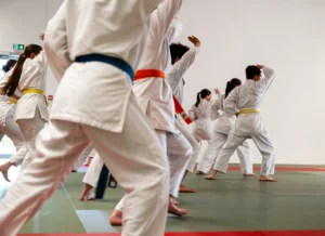 Cours Adolescents - Karaté Club de Lannion - photo François Barret